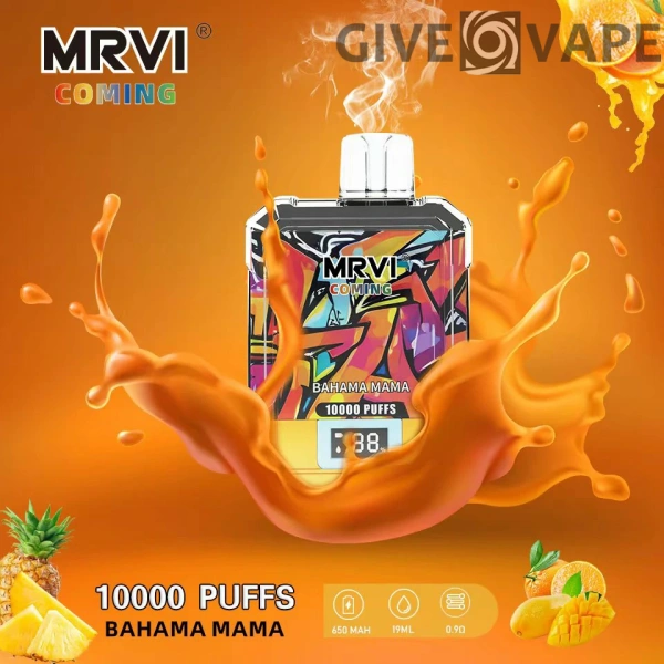 MRVI Coming 10000 Puffs Digital Screen 2% 3% 5% Low Nicotine Wiederaufladbare Einweg-Vapes Pen Bulk Buy Wholesale - GiveVape - 5