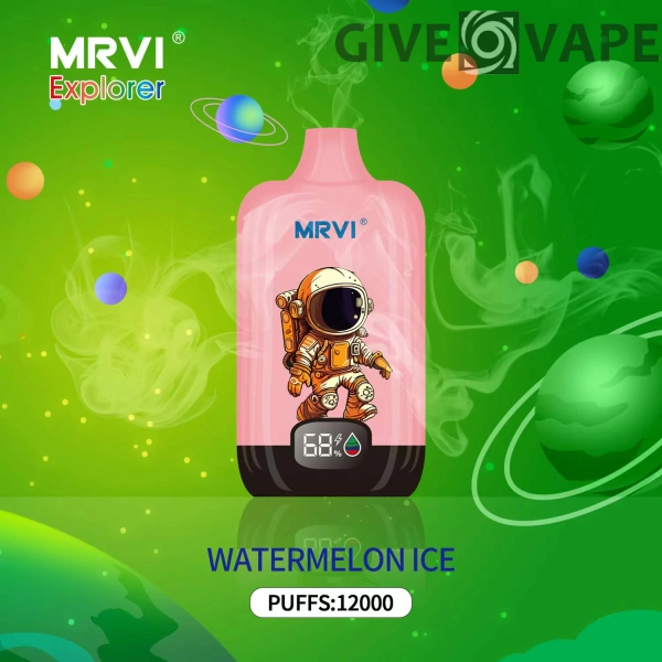 MRVI Explorer 12000 Puffs Digitaler Bildschirm 2% 3% 5% Nikotinarm, wiederaufladbar, Einweg-Vapes, Pen, Großpackung, Großhandel kaufen – GiveVape – 8