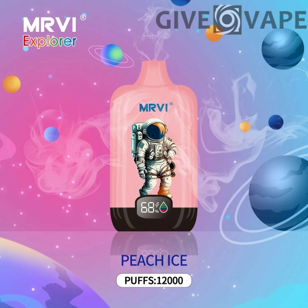 MRVI Explorer 12000 Puffs Digitaler Bildschirm 2% 3% 5% Nikotinarm, wiederaufladbar, Einweg-Vapes, Pen, Großpackung, Großhandel kaufen – GiveVape – 10