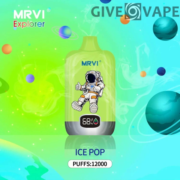MRVI Explorer 12000 Puffs Digitaler Bildschirm 2% 3% 5% Nikotinarm, wiederaufladbar, Einweg-Vapes, Pen, Großpackung, Großhandel kaufen – GiveVape – 11