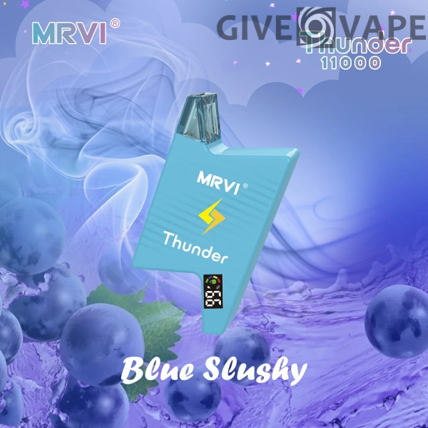 MRVI Thunder 11000 Puffs Digitaler Bildschirm 2% 3% 5% Nikotinarm, wiederaufladbar, Einweg-Vapes, Pen, Großpackung, Großhandel kaufen – GiveVape – 10