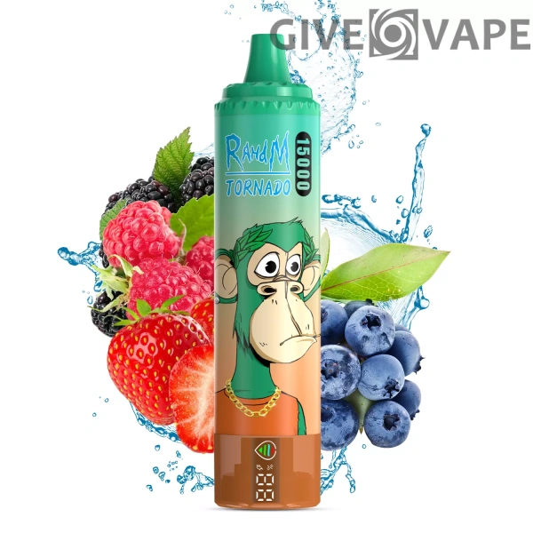 RahdM Tornado 15000 Puffs LED-Display 2% Nikotinarm, wiederaufladbar, Einweg-Vapes, Pen, Großpackung, Großhandel kaufen – GiveVape – 11