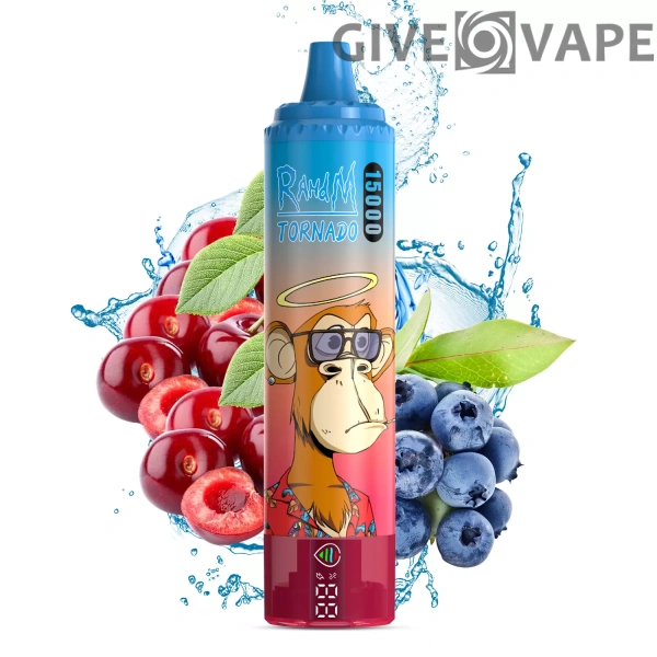 RahdM Tornado 15000 Puffs LED-Display 2% Nikotinarm, wiederaufladbar, Einweg-Vapes, Pen, Großpackung, Großhandel kaufen – GiveVape – 2