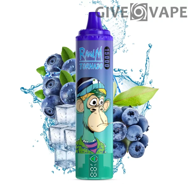 RahdM Tornado 15000 Puffs LED-Display 2% Nikotinarm, wiederaufladbar, Einweg-Vapes, Pen, Großpackung, Großhandel kaufen – GiveVape – 3