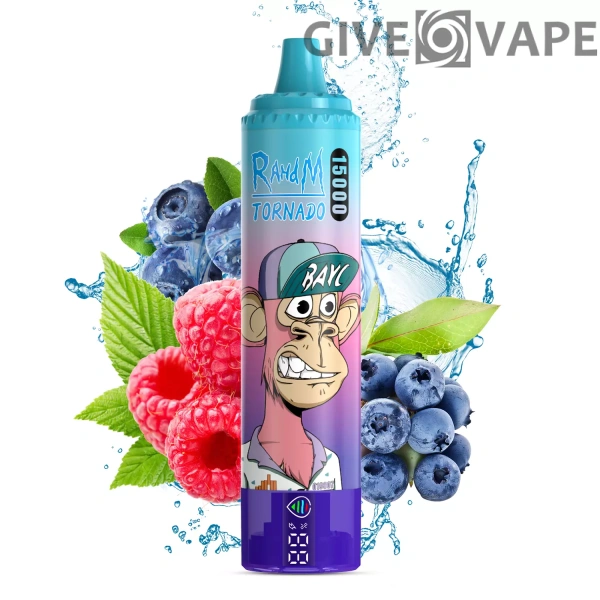 RahdM Tornado 15000 Puffs LED-Display 2% Nikotinarm, wiederaufladbar, Einweg-Vapes, Pen, Großpackung, Großhandel kaufen – GiveVape – 4