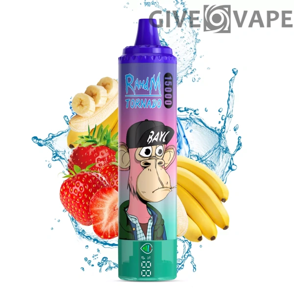 RahdM Tornado 15000 Puffs LED-Display 2% Nikotinarm, wiederaufladbar, Einweg-Vapes, Pen, Großpackung, Großhandel kaufen – GiveVape – 9