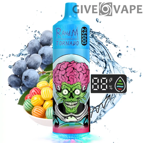 RahdM Tornado 25000 Puffs 2% Nikotinarm, wiederaufladbar, wiederaufladbar, Einweg-Vapes, Pen, Großpackung, Großhandel kaufen – GiveVape – 10