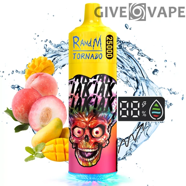 RahdM Tornado 25000 Puffs 2% Nikotinarm, wiederaufladbar, Einweg-Vapes, Pen, Großpackung, Großhandel kaufen – GiveVape – 21