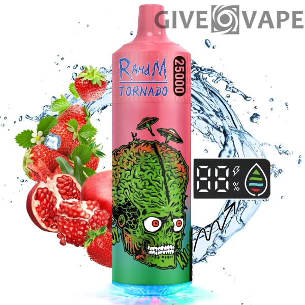 RahdM Tornado 25000 Puffs 2% Nikotinarm, wiederaufladbar, Einweg-Vapes, Pen, Großpackung, Großhandel kaufen – GiveVape – 4