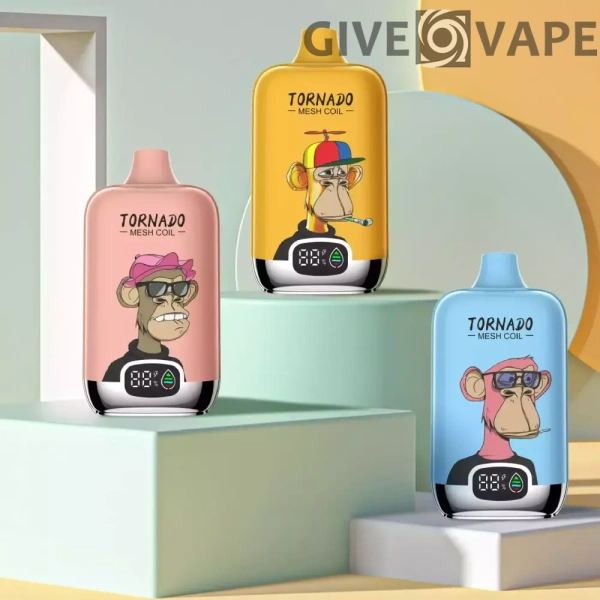 Tornado 12000 Puffs 2% wiederaufladbarer Einweg-Vape-Stift mit niedrigem Nikotingehalt, Großpackung kaufen – GiveVape – 1