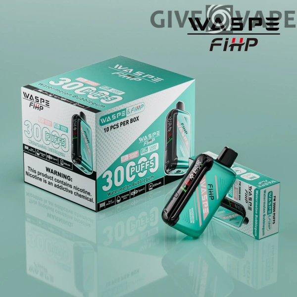 WASPE FIHP 30000 Puffs Dual Mesh 0% 2% 5% LED-Anzeige Nikotinarm, wiederaufladbar, Einweg-Vapes, Pen, Großpackung, Großhandel kaufen – GiveVape – 16
