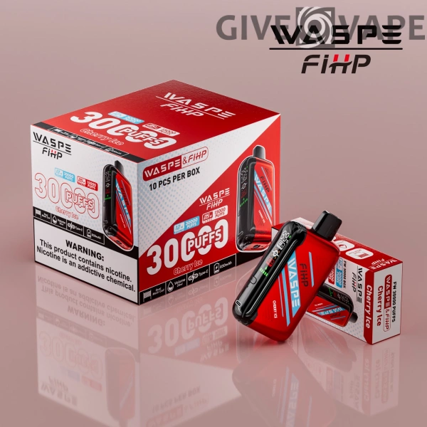 WASPE FIHP 30000 Puffs Dual Mesh 0% 2% 5% LED-Anzeige Nikotinarm, wiederaufladbar, Einweg-Vapes, Pen, Großpackung, Großhandel kaufen – GiveVape – 13