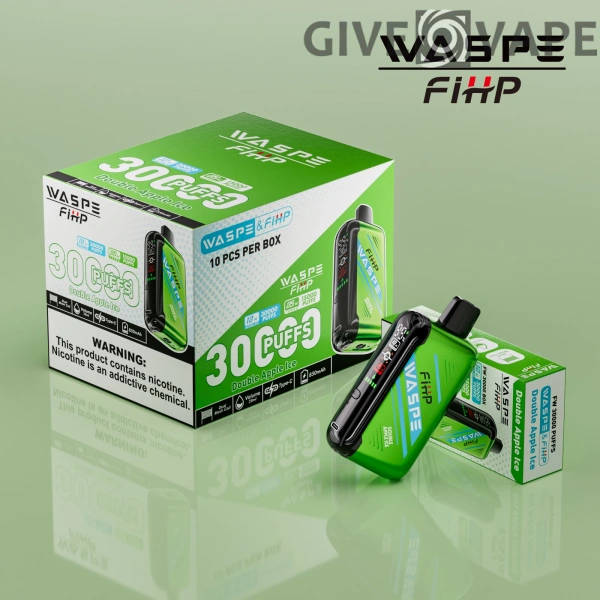 WASPE FIHP 30000 Puffs Dual Mesh 0% 2% 5% LED-Anzeige Nikotinarm, wiederaufladbar, Einweg-Vapes, Pen, Großpackung, Großhandel kaufen – GiveVape – 8