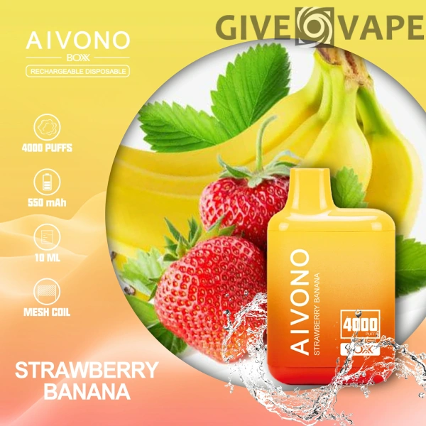 AIVONO AIM BOXX 4000 Puffs 0% 2% 5% Nikotinarm, wiederaufladbar, Einweg-Vapes, Pen, Großpackung, Großhandel kaufen – GiveVape – 10