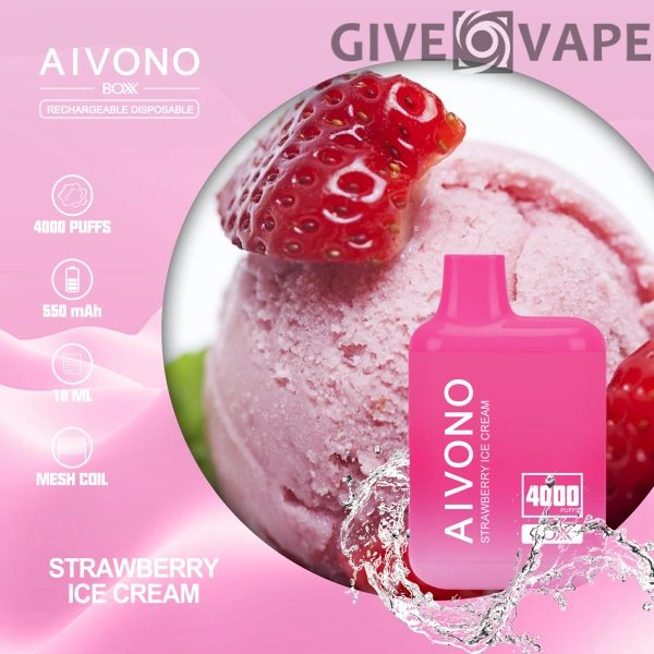 AIVONO AIM BOXX 4000 Puffs 0% 2% 5% Nikotinarm, wiederaufladbar, Einweg-Vapes, Pen, Großpackung, Großhandel kaufen – GiveVape – 2