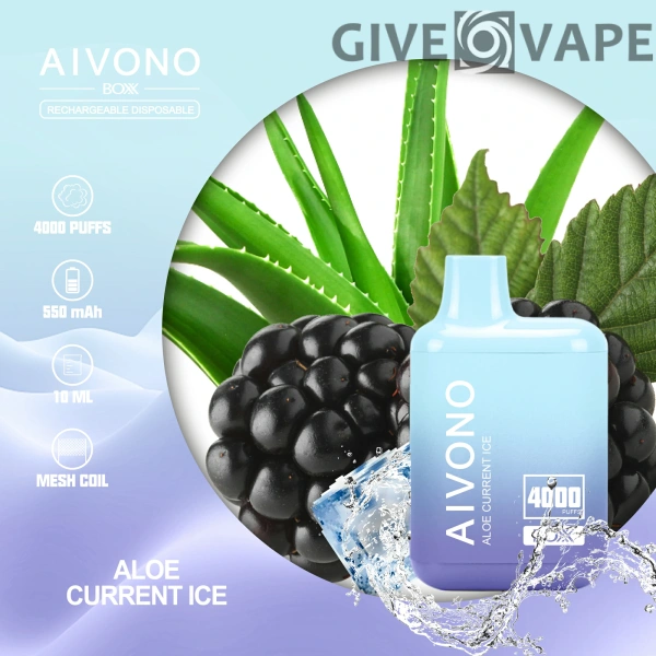 AIVONO AIM BOXX 4000 Puffs 0% 2% 5% Nikotinarm, wiederaufladbar, Einweg-Vapes, Pen, Großpackung, Großhandel kaufen – GiveVape – 7