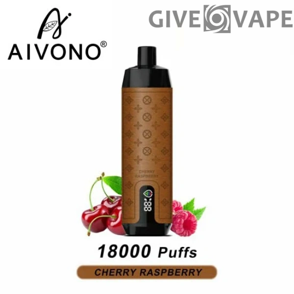 AIVONO Deluxe Bar 18000 Puffs Shisha Digitaler Bildschirm 0% 2% 3% 5% Nikotinarm, wiederaufladbar, Einweg-Vapes, Pen, Großpackung, Großhandel kaufen – GiveVape – 2