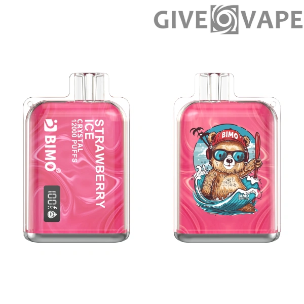 BIMO Crystal 12000 Rookwolken 2% 5% Oplaadbare wegwerpvapes-pen met laag nicotinegehalte Bulk kopen groothandel - GiveVape - 18