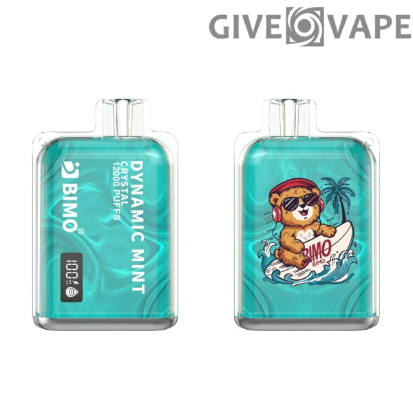 BIMO Crystal 12000 Rookwolken 2% 5% Oplaadbare wegwerpvapes-pen met laag nicotinegehalte Bulk kopen groothandel - GiveVape - 20