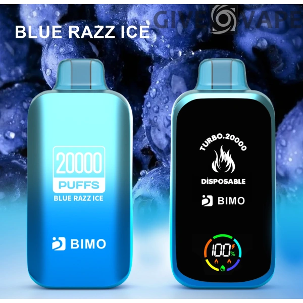 BIMO Turbo 20000 Puffs Vollbild 0% 2% 5% Nikotinarm, wiederaufladbar, Einweg-Vapes, Pen, Großpackung, Großhandel kaufen – GiveVape – 11