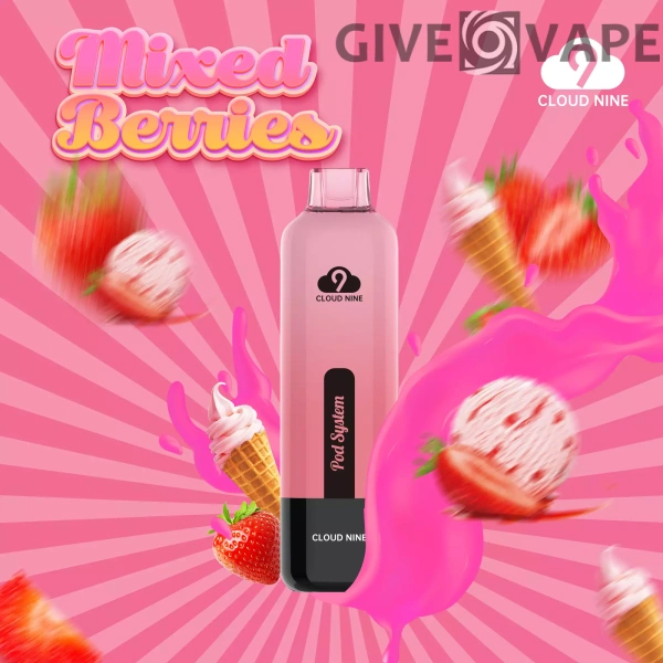 CLOUD NINE Q24 12000 Puffs, austauschbar, 5%, wiederaufladbar, mit niedrigem Nikotingehalt, wiederaufladbar, Einweg-Vapes, Pen, Großpackung, Großhandel kaufen – GiveVape – 9