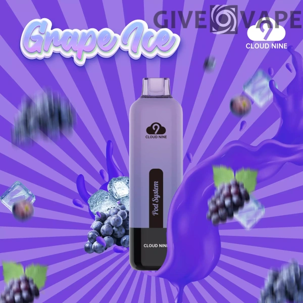 CLOUD NINE Q24 12000 Puffs, austauschbar, 5%, wiederaufladbar, mit niedrigem Nikotingehalt, wiederaufladbar, Einweg-Vapes, Pen, Großpackung, Großhandel kaufen – GiveVape – 6