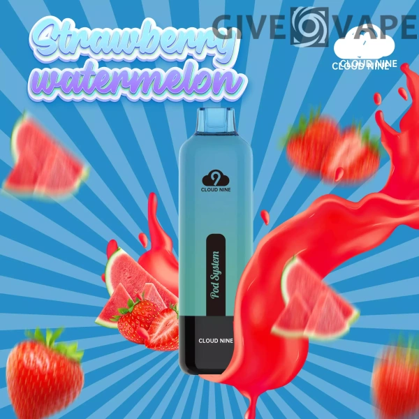 CLOUD NINE Q24 12000 Puffs, austauschbar, 5%, wiederaufladbar, mit niedrigem Nikotingehalt, wiederaufladbar, Einweg-Vapes, Pen, Großpackung, Großhandel kaufen – GiveVape – 4