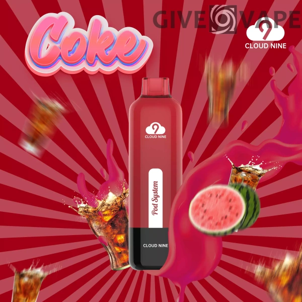 CLOUD NINE Q24 12000 Puffs, austauschbar, 5%, wiederaufladbar, mit niedrigem Nikotingehalt, wiederaufladbar, Einweg-Vapes, Pen, Großpackung, Großhandel kaufen – GiveVape – 2