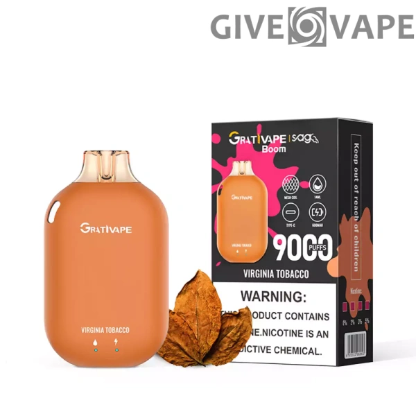 Grativape Boom 9000 Puffs 0% 2% 3% 5% Nikotinarm, wiederaufladbar, Einweg-Vapes, Pen, Großpackung, Großhandel kaufen – GiveVape – 9