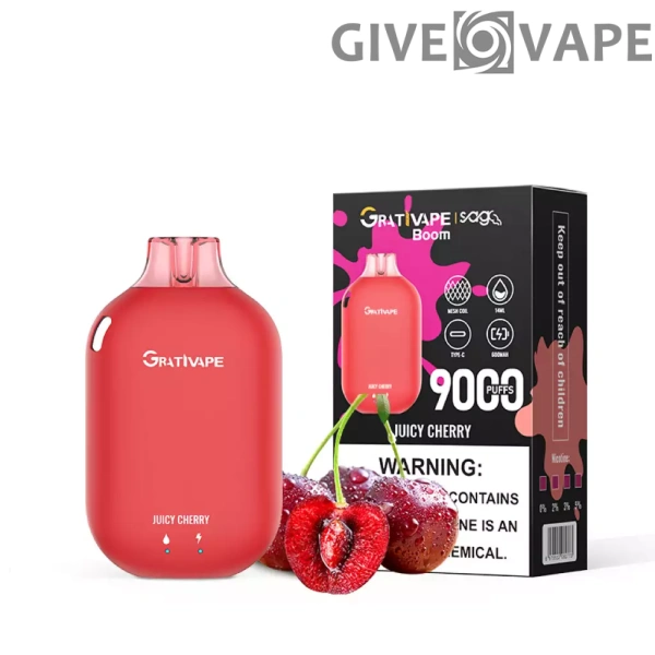 Grativape Boom 9000 Puffs 0% 2% 3% 5% Nikotinarm, wiederaufladbar, Einweg-Vapes, Pen, Großpackung, Großhandel kaufen – GiveVape – 10