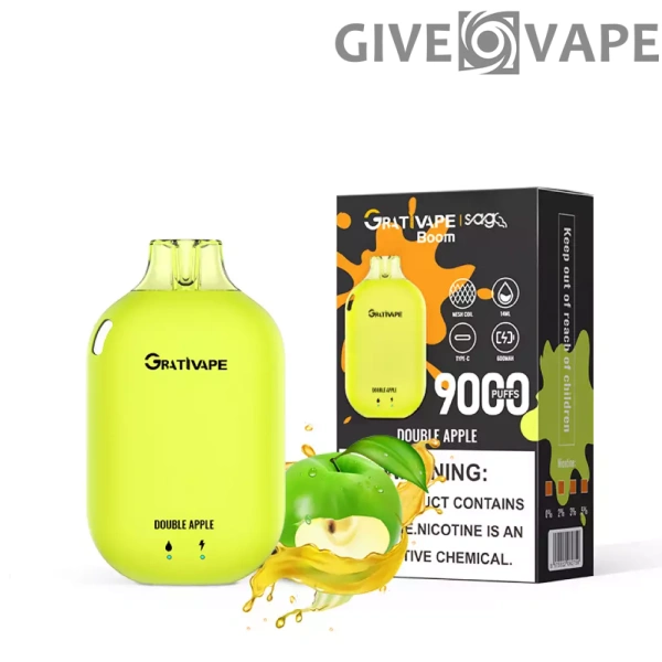 Grativape Boom 9000 Puffs 0% 2% 3% 5% Nikotinarm, wiederaufladbar, Einweg-Vapes, Pen, Großpackung, Großhandel kaufen – GiveVape – 5