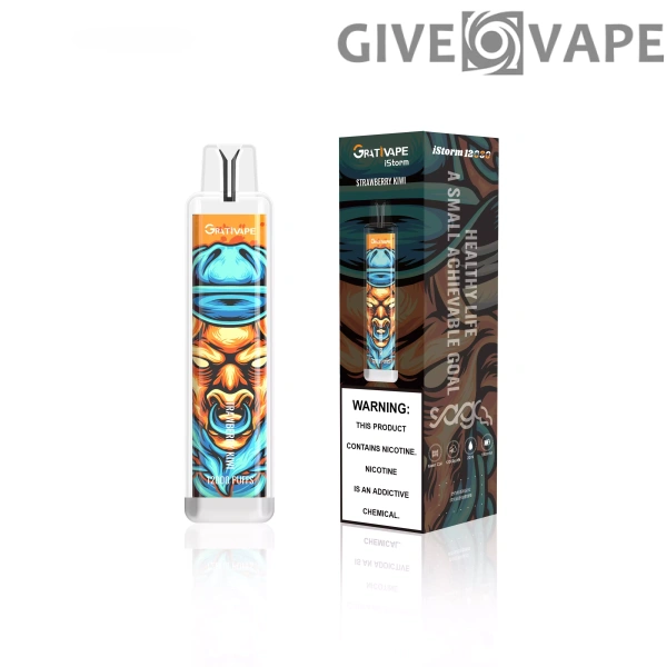 Grativape iStorm 12000 Puffs 0% 2% 3% 5% Nikotinarm, wiederaufladbar, Einweg-Vapes, Pen, Großpackung, Großhandel kaufen – GiveVape – 4