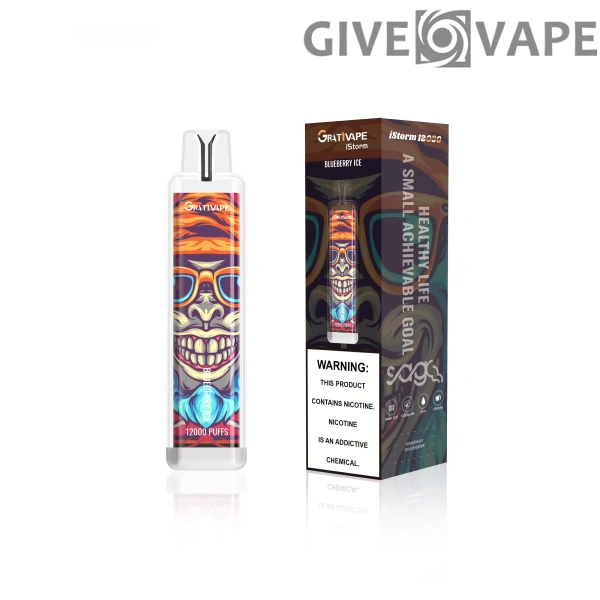 Grativape iStorm 12000 Puffs 0% 2% 3% 5% Nikotinarm, wiederaufladbar, Einweg-Vapes, Pen, Großpackung, Großhandel kaufen – GiveVape – 6