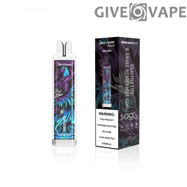 Grativape iStorm 12000 Puffs 0% 2% 3% 5% Nikotinarm, wiederaufladbar, Einweg-Vapes, Pen, Großpackung, Großhandel kaufen – GiveVape – 9