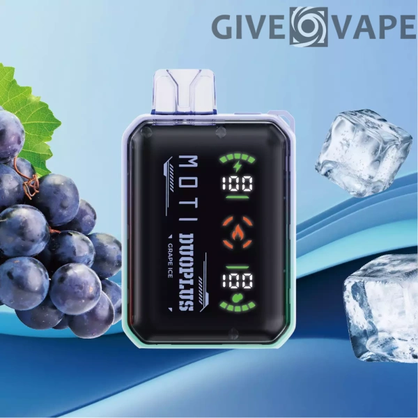 MOTI Duoplus 25000 Puffs Dual Mesh Smart Max Screen 3% Nikotinarm, wiederaufladbar, Einweg-Vapes, Pen, Großpackung, Großhandel kaufen – GiveVape – 6