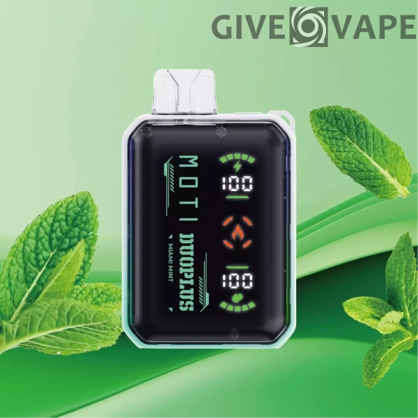 MOTI Duoplus 25000 Puffs Dual Mesh Smart Max Screen 3% Nikotinarm, wiederaufladbar, Einweg-Vapes, Pen, Großpackung, Großhandel kaufen – GiveVape – 5