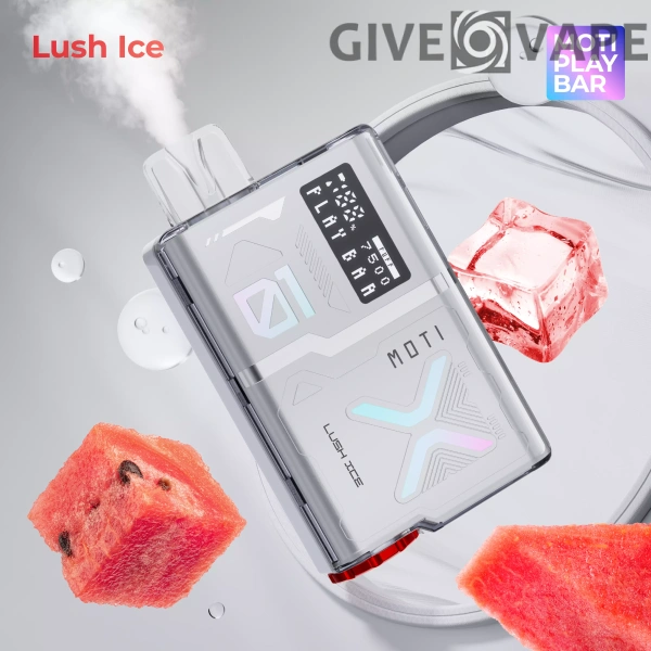 MOTI Play Bar 7500 Puffs Crystal Digital Screen 5% Nikotinarm, wiederaufladbar, Einweg-Vapes, Pen, Großpackung, Großhandel kaufen – GiveVape – 9