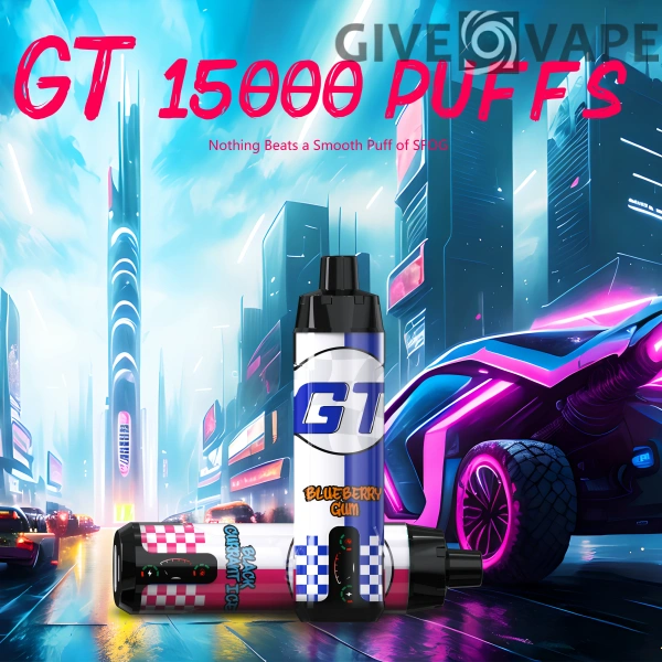SFOG GT BAR 15000 Puffs SHISHA Smart Display 0,5% Nikotinarm, wiederaufladbar, Einweg-Vapes, Pen, Großpackung, Großhandel kaufen – GiveVape – 1