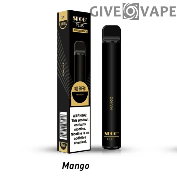SFOG PLUS 800 Puffs 2% 3% 5% Nikotinarm, wiederaufladbar, Einweg-Vapes, Pen, Großpackung, Großhandel kaufen – GiveVape – 8