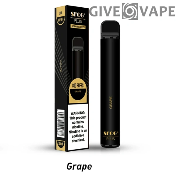 SFOG PLUS 800 Puffs 2% 3% 5% Nikotinarm, wiederaufladbar, Einweg-Vapes, Pen, Großpackung, Großhandel kaufen – GiveVape – 7