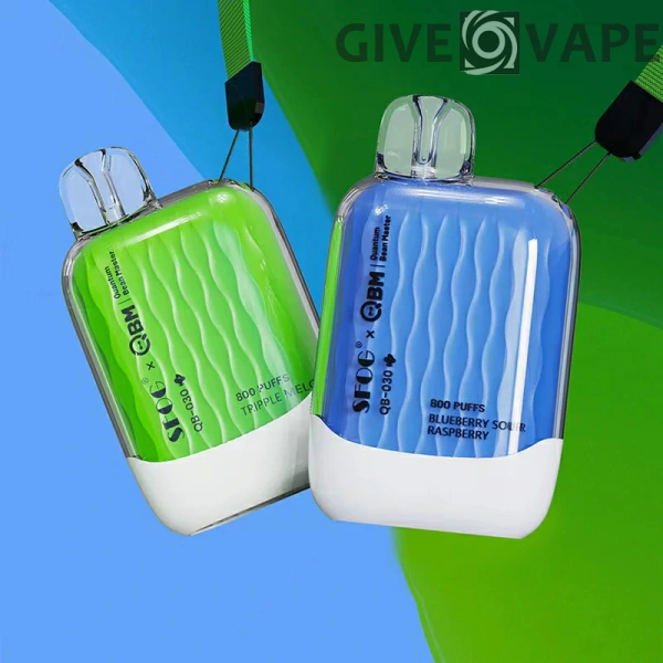 SFOG QB030 800 Puffs 2% Nikotinarm, wiederaufladbar, Einweg-Vapes, Pen, Großpackung, Großhandel kaufen – GiveVape – 1