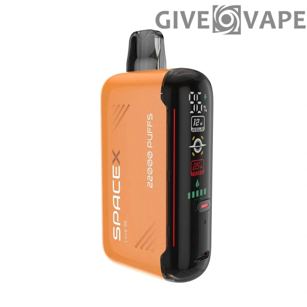 VAPME Spacex 22000 Puffs Digital Screen 0% 2% 3% 5% Low Nicotine Rechargeable Disposable Vapes Pen Bulk Buy Wholesale - GiveVape - 4