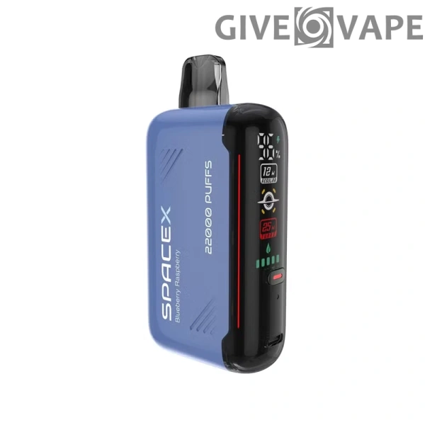 VAPME Spacex 22000 Puffs Digital Screen 0% 2% 3% 5% Low Nicotine Rechargeable Disposable Vapes Pen Bulk Buy Wholesale - GiveVape - 7