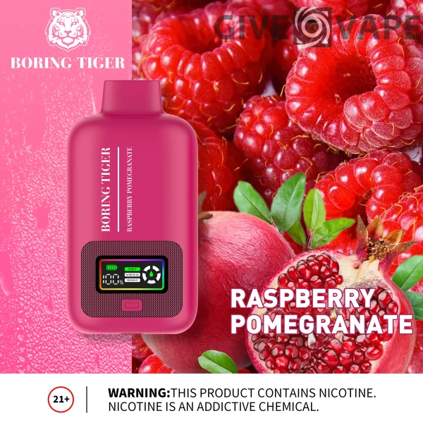 VASY Boring Tiger 25000 Puffs Digitaler Bildschirm 4-Mesh-Spule 50 mg Nikotinarm, wiederaufladbar, Einweg-Vapes, Stift, Großpackung, Großhandel kaufen – GiveVape – 16