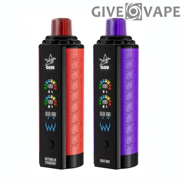 VASY OSSU 30000 Puffs Shisha Shisha Dual Mesh Vollbild 0% 5% Nikotinarm, wiederaufladbar, Einweg-Vapes, Pen, Großpackung, Großhandel kaufen – GiveVape – 4