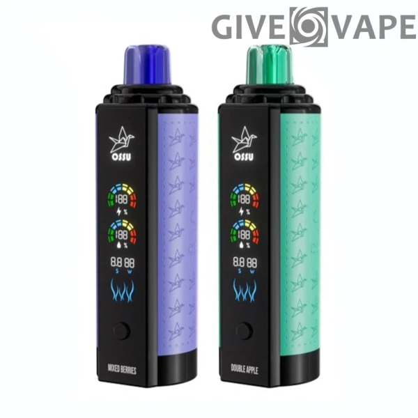 VASY OSSU 30000 Puffs Shisha Shisha Dual Mesh Vollbild 0% 5% Nikotinarm, wiederaufladbar, Einweg-Vapes, Pen, Großpackung, Großhandel kaufen – GiveVape – 5