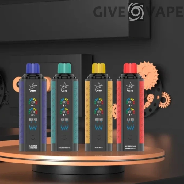 VASY OSSU 30000 Puffs Shisha Shisha Dual Mesh Vollbild 0% 5% Nikotinarm, wiederaufladbar, Einweg-Vapes, Pen, Großpackung, Großhandel kaufen – GiveVape – 7